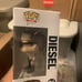 Autographed Diesel Funko Pop