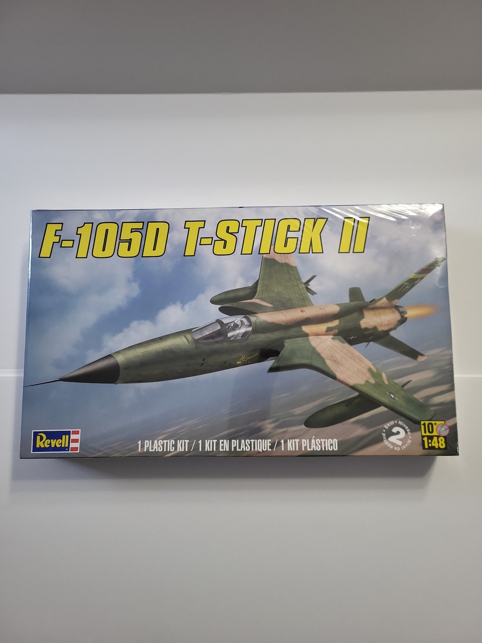 Revell 1/48 scale plastic model of the T-Stick II F-105D