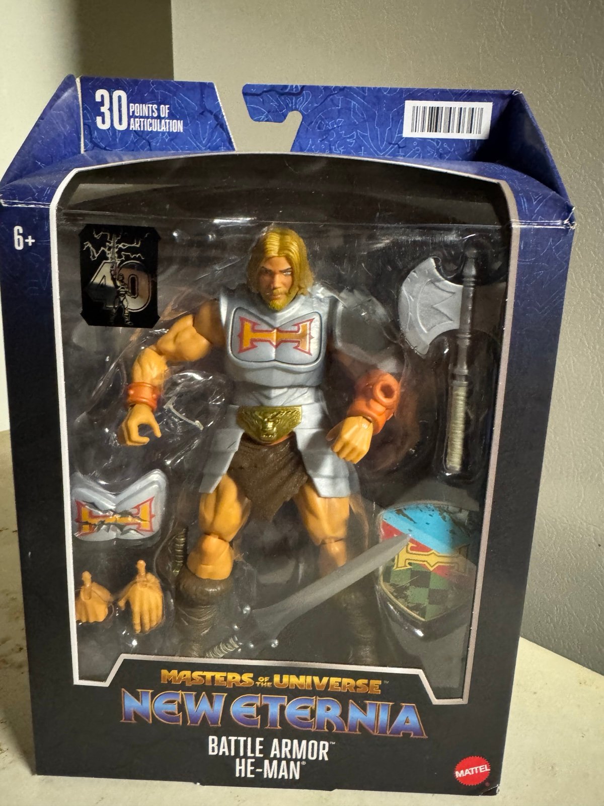 Masters of the universe New Eternia battle armor he-man