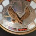 Vtg Johnson Held Flying Eagle Abalone Coral Inlay Handcrafted Western Buckle