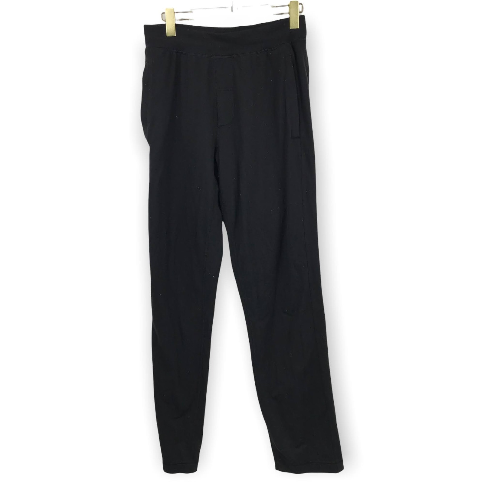 Lululemon Mens Jogger M Sweatpants Black Athletic Workout Athleisure