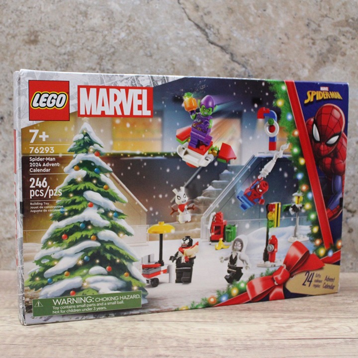 LEGO Spider-Man 2024 Advent Calendar 76293 24 Gifts 246 Pieces Brand New Sealed