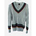 Rowing Blazers x Target Adult Croquet Stripe Cable Knit Sweater XS Academia Prep