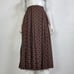 Vintage 80's Sophisticates By Pendleton Brown Lattice Midi Skirt