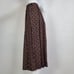 Vintage 80's Sophisticates By Pendleton Brown Lattice Midi Skirt