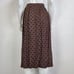 Vintage 80's Sophisticates By Pendleton Brown Lattice Midi Skirt