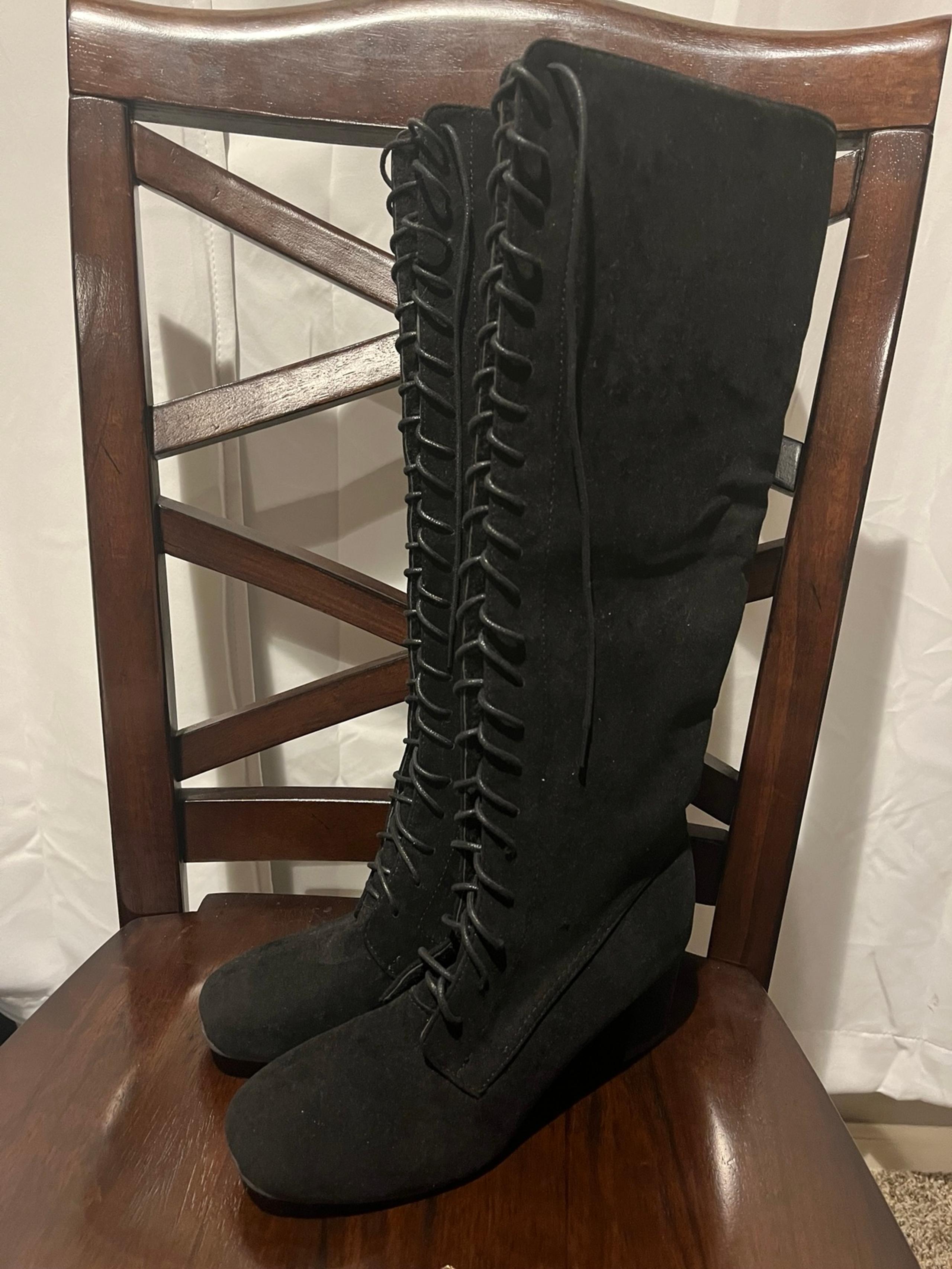 Vintage Style Lace Up Boots NWOT