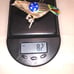 Chinese Silver Enamel Bird Pin