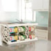 3pk shelf Reliance Cansolidator each one Holds 20 Cans w/Rotation & Adjustable.