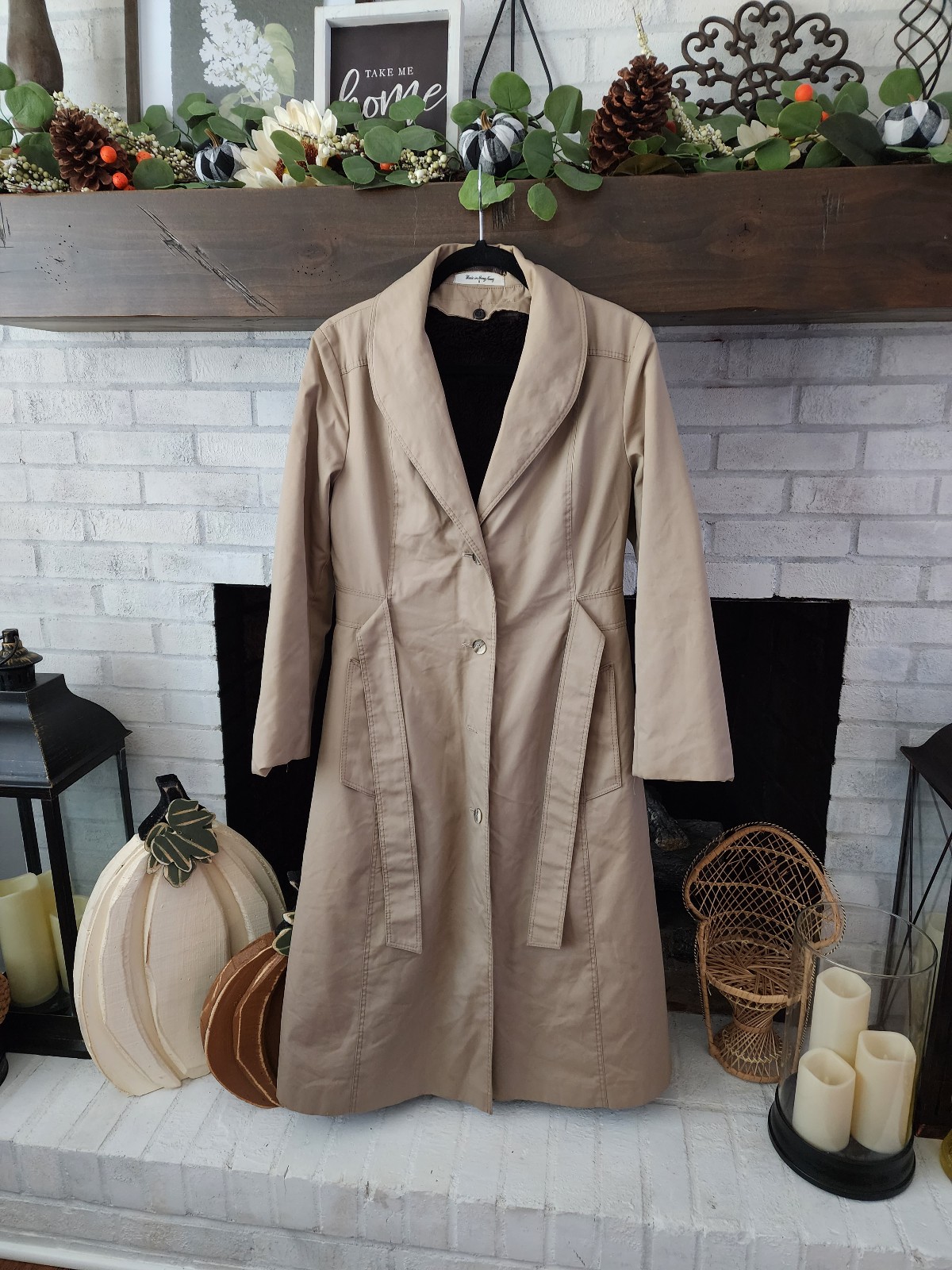 Vintage 70s/80s Fleet Street Trench Rain/Shine Coat