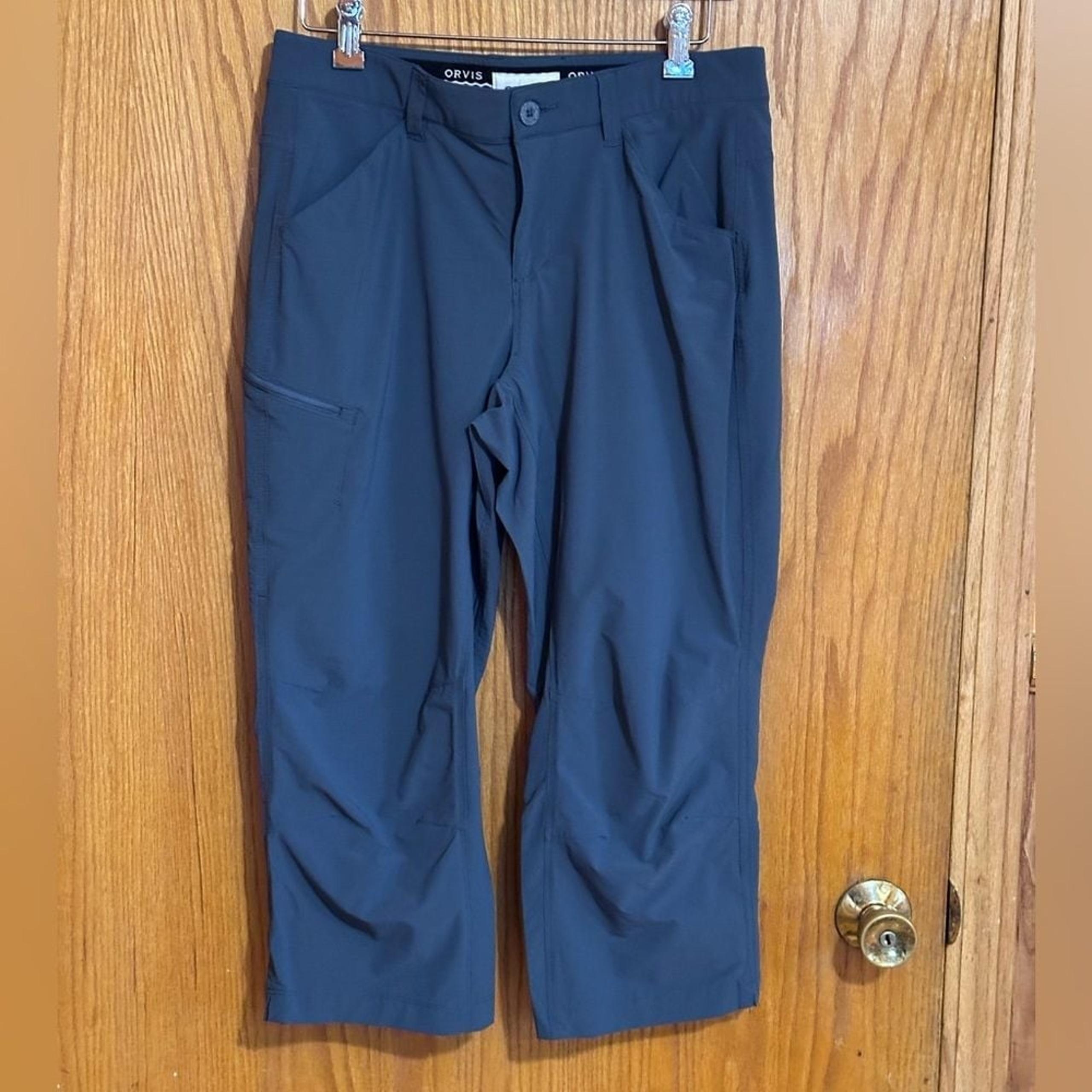 ORVIS women's ultralight pants sz 8 travel Packable