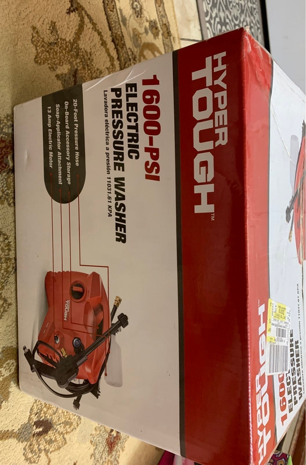 Hyper Tough 1600-PSI 1.2GPM electric pre