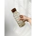 Vintage MCM Holmegaard Primula Apothecary Jar Ribbed Glass Cork w/ Stopper