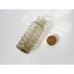 Vintage MCM Holmegaard Primula Apothecary Jar Ribbed Glass Cork w/ Stopper