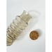 Vintage MCM Holmegaard Primula Apothecary Jar Ribbed Glass Cork w/ Stopper