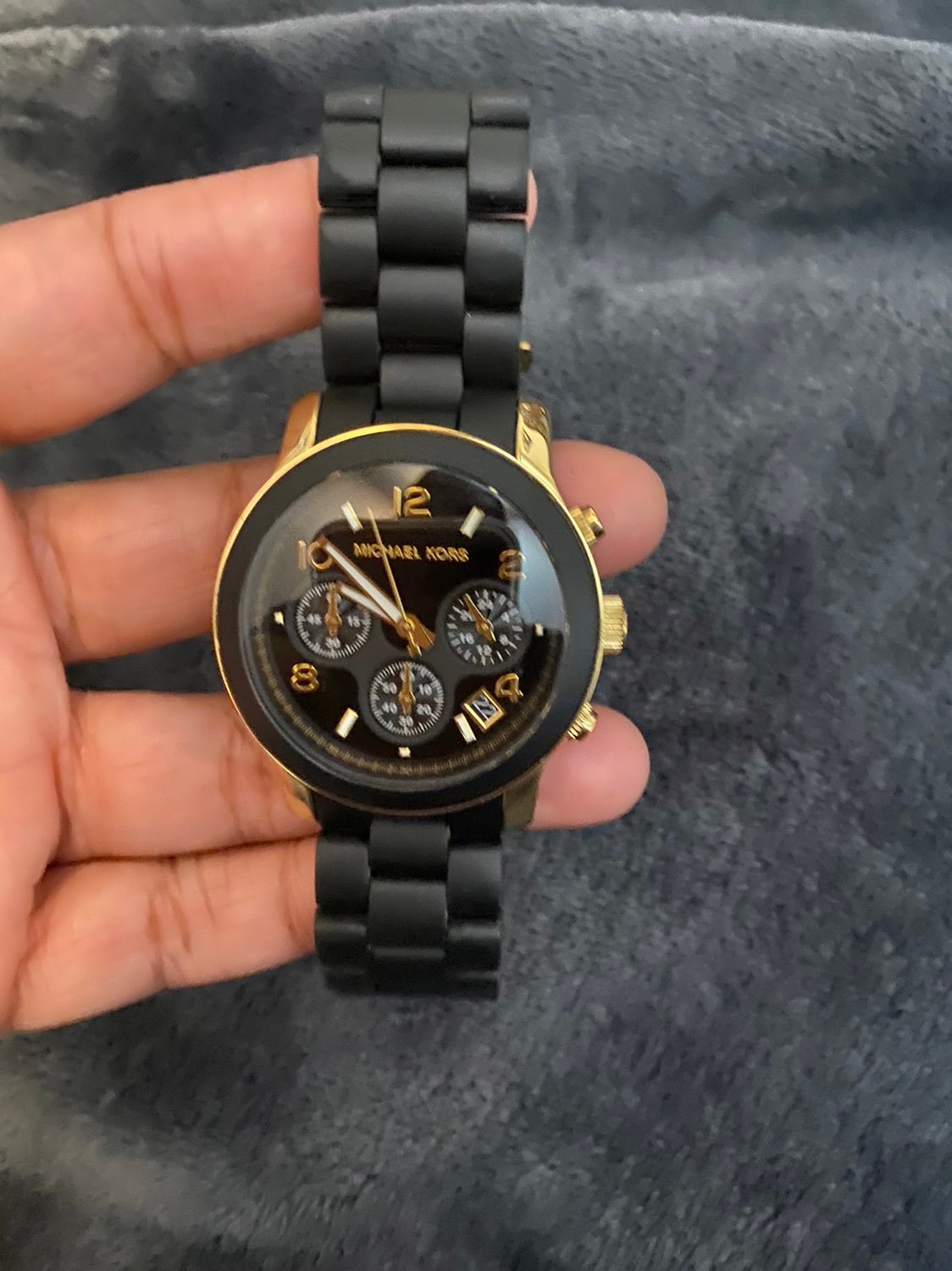 Black Michael Kors watch!