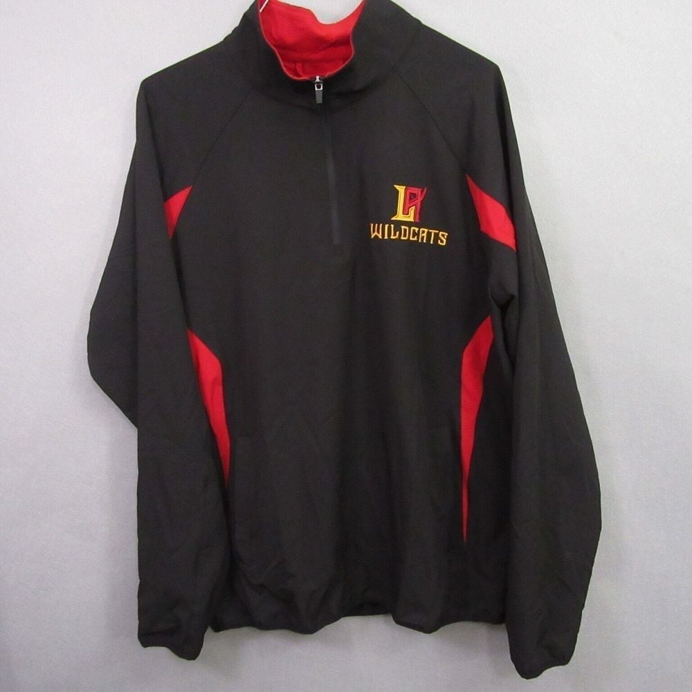 GIII Sports Mens Carl Banks Los Angeles LA Wildcats Jacket XL Black Logo