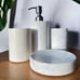 NEW 4Pc Genuine Marble Bath Set