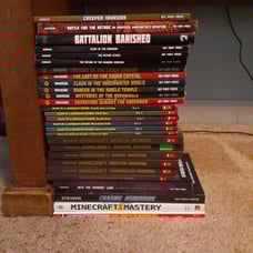 Lot of Minecraft Books
