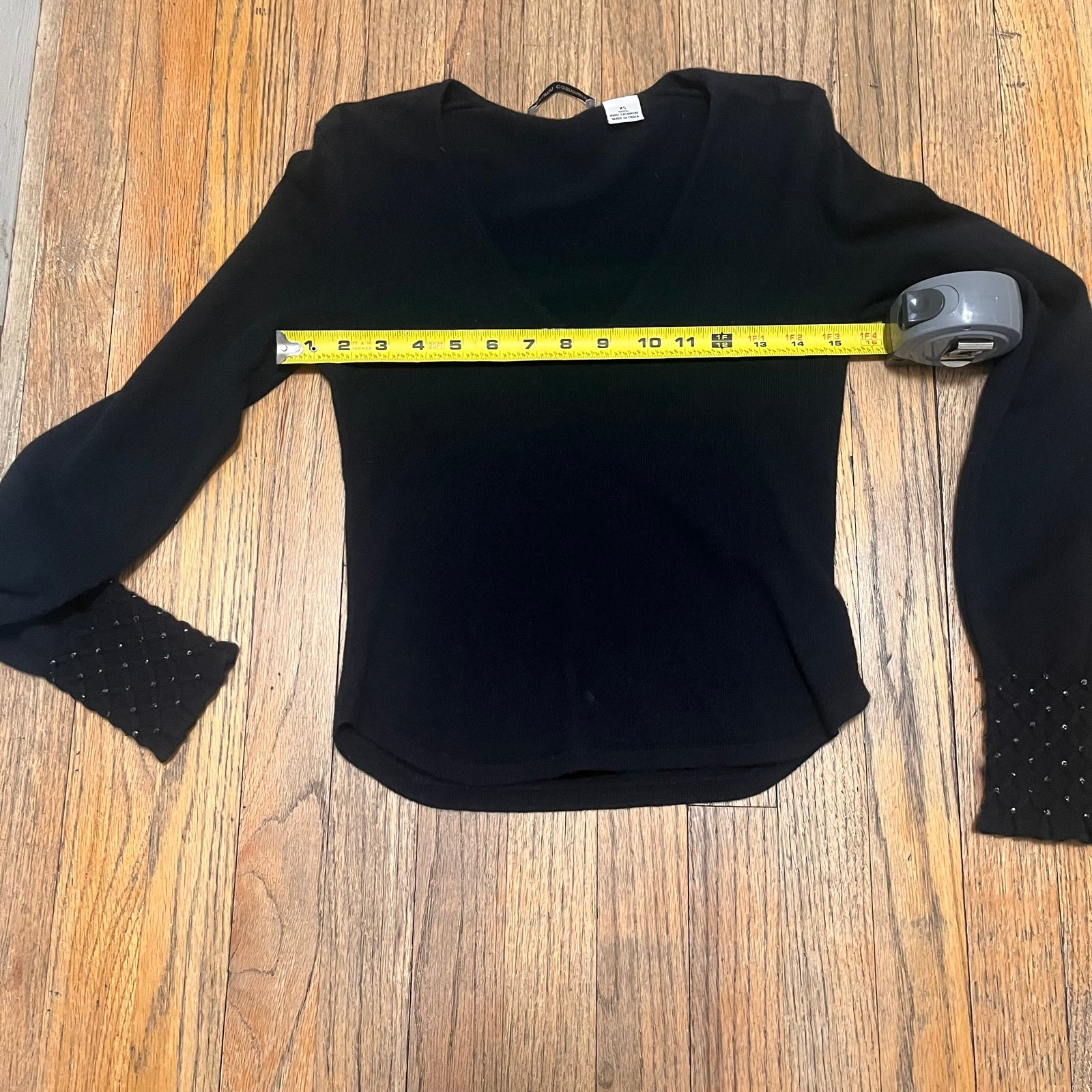 Women’s Cashmere Sweater by Autumn Cashmere black size XS