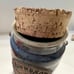 Minnesota Wild Rice Canister jar Crock pottery with cork lid