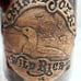 Minnesota Wild Rice Canister jar Crock pottery with cork lid