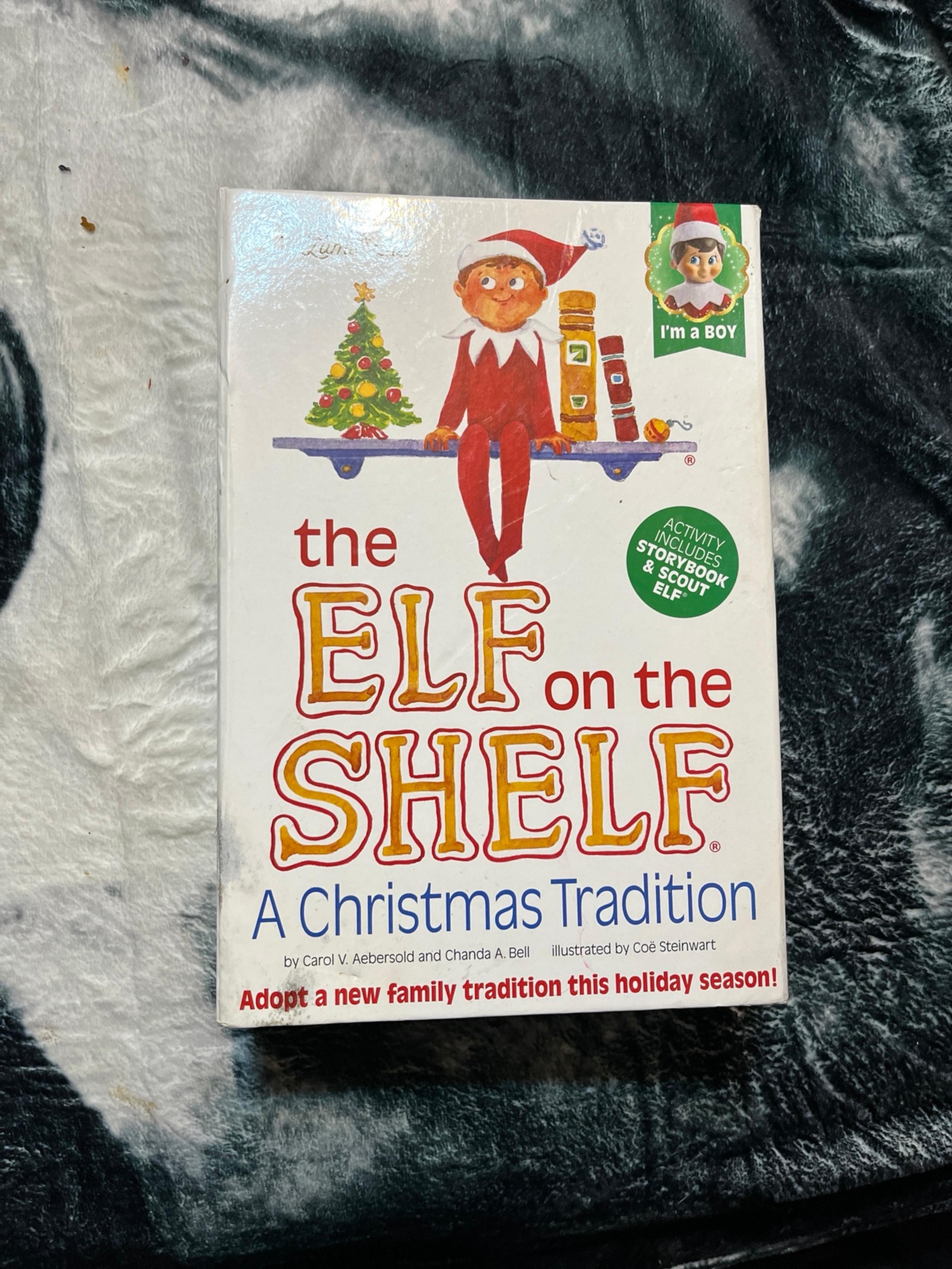 Elf on the Shelf The Elf On The Shelf - Blue Eye Boy Elf - By Chanda Bel