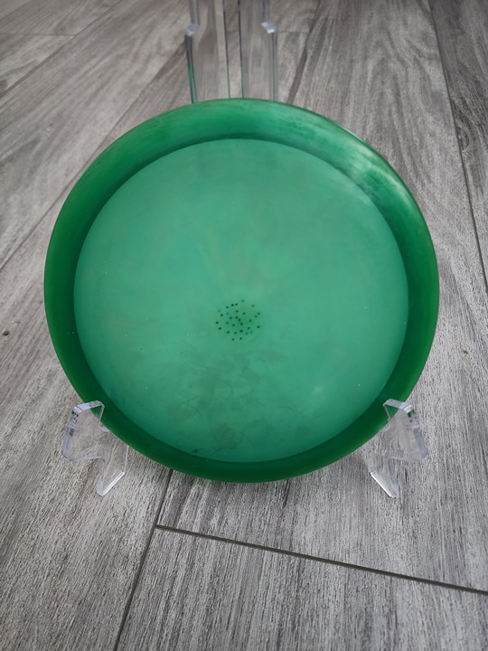 RARE Innova Champion EMPLOYEE TEST PROTOTYPE Disc Golf Frisbee 176g Green Disk