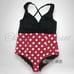 Torrid x Disney Minnie Mouse Ruffled Plunge One-Piece Swimsuit 2X 18 20