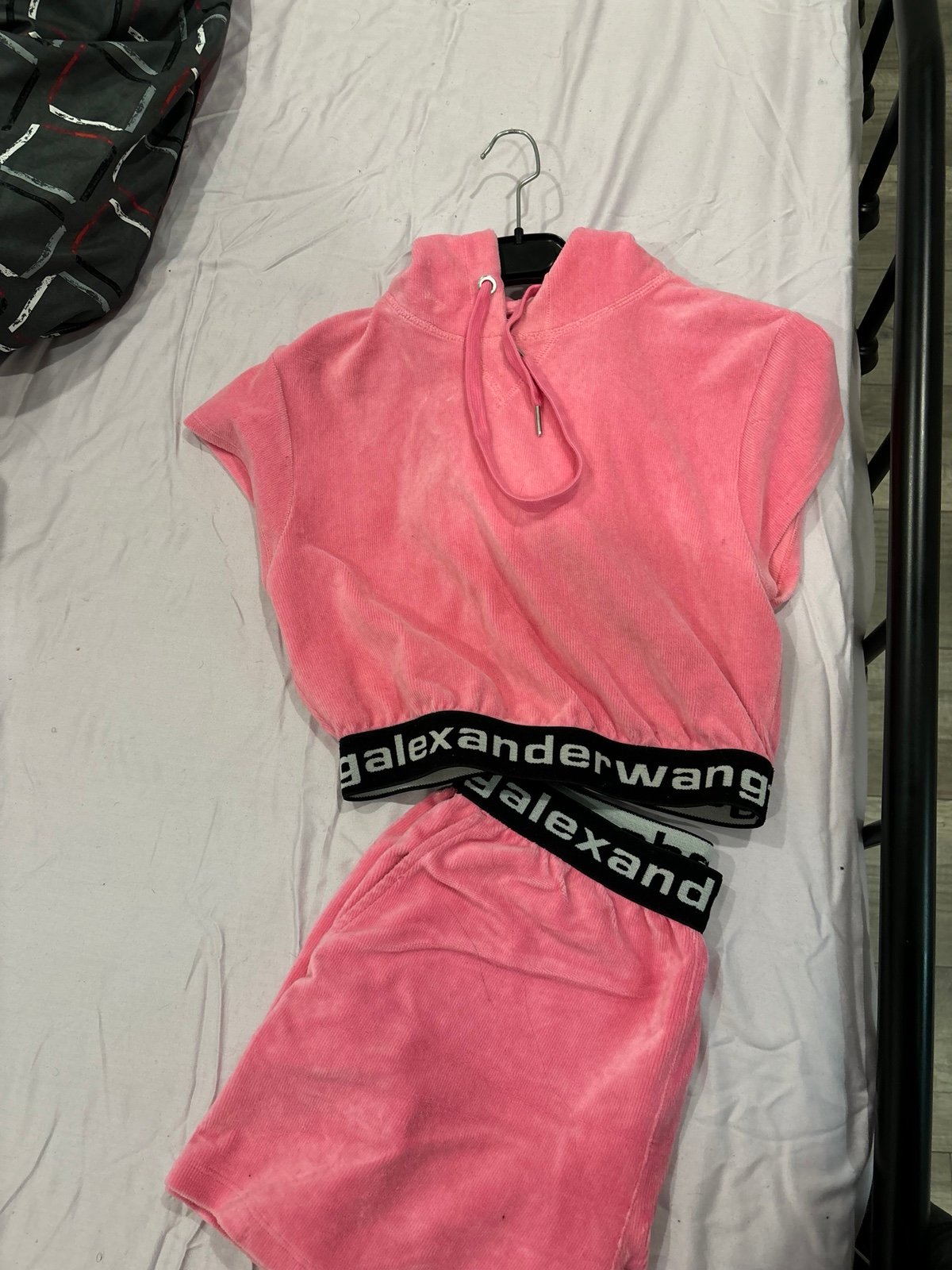 Velour Pink Tracksuit