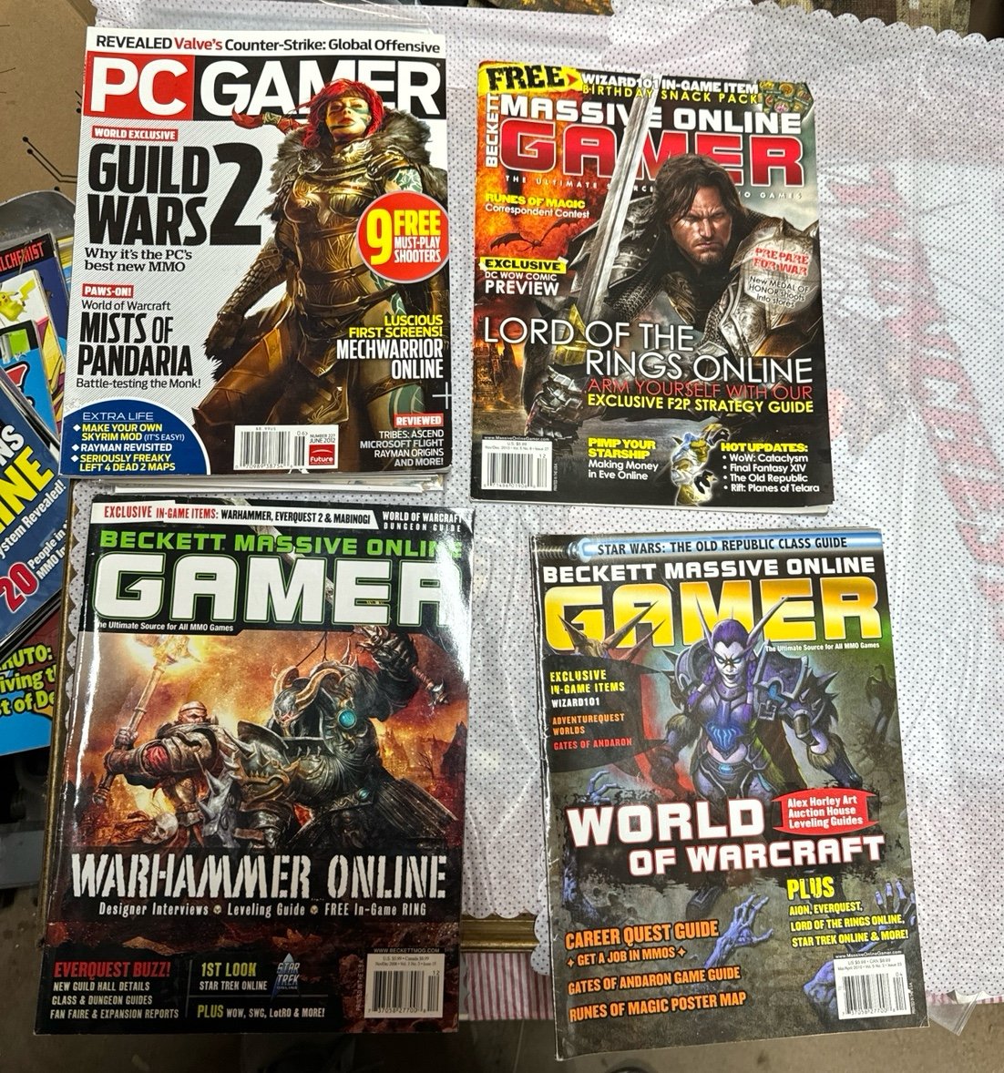 Gamer magazine lots of 4