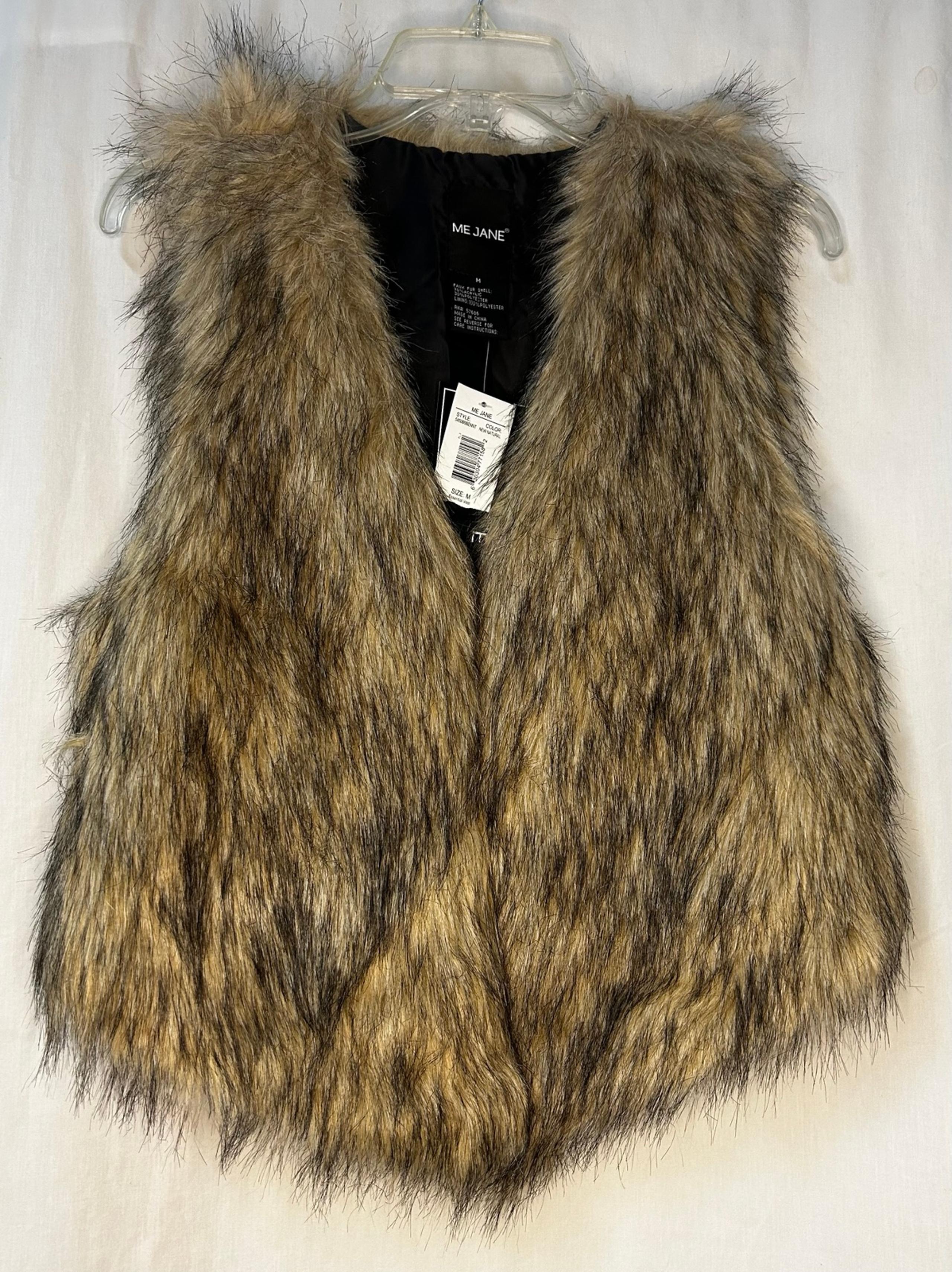 Me Jane Faux Fur Vest