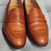 Peal & Co Brooks Brothers X61613 Brown Penny Loafers Mens Dress Shoes 10 England