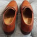 Peal & Co Brooks Brothers X61613 Brown Penny Loafers Mens Dress Shoes 10 England