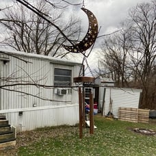 Solar Garden Decoration, Wind Chime Lamp, Moon, Star, Sun, Ornament