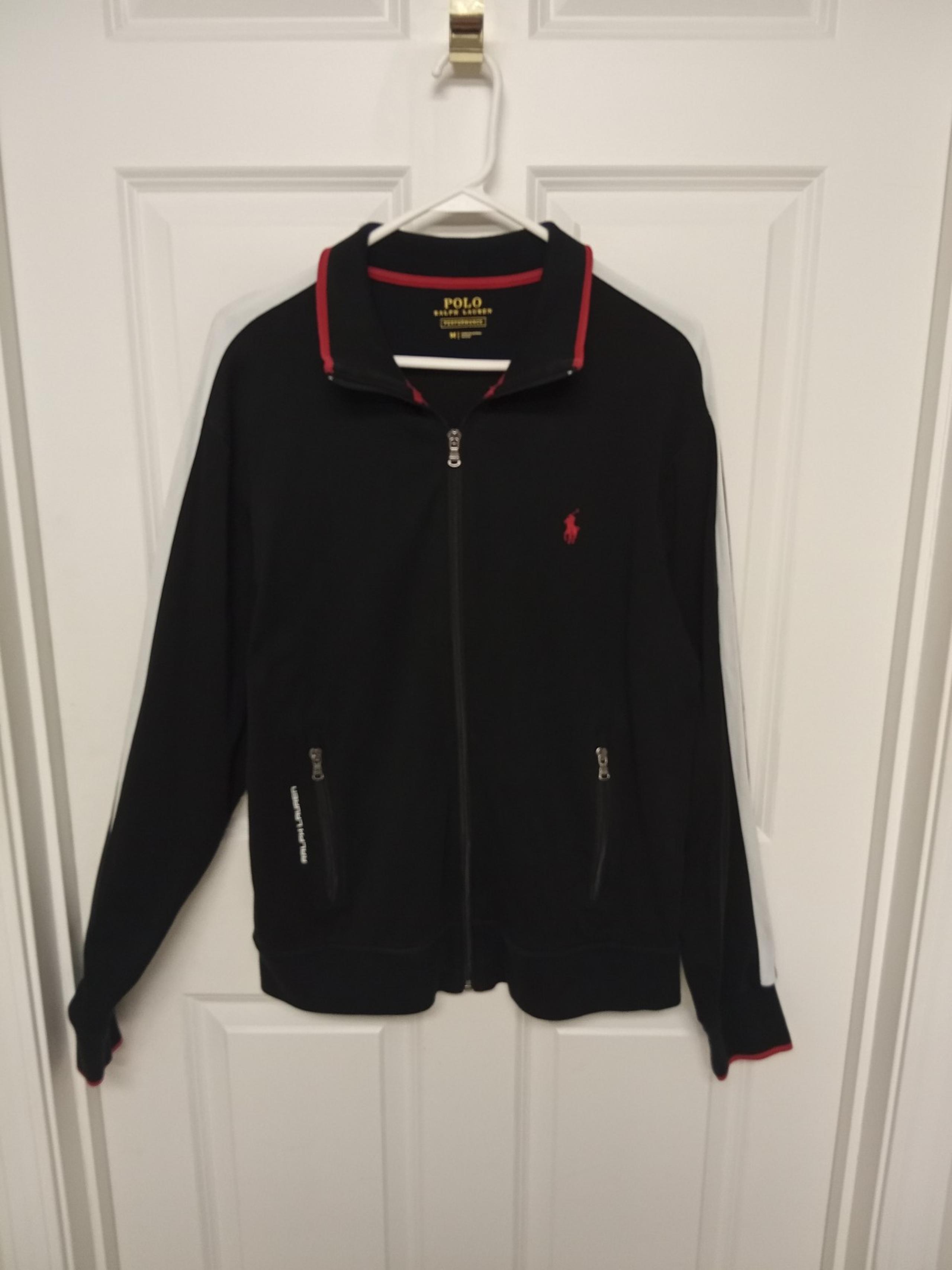 Polo Ralph Lauren Performance Full Zip Jacket Mens Size Medium
