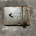 Armadillo resin belt buckle