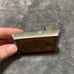 Armadillo resin belt buckle