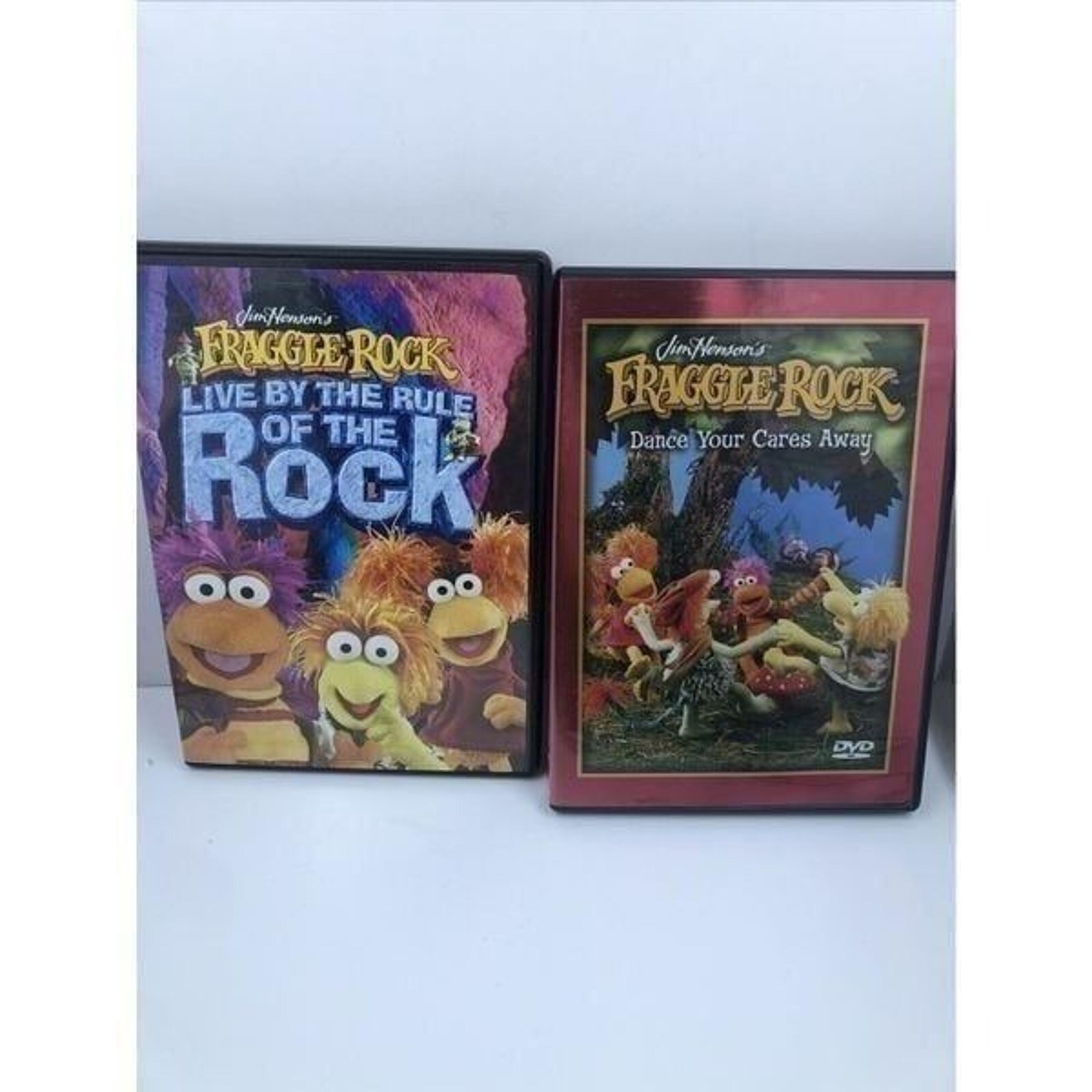 Lot of 2 Jim Henson Fraggle Rock DVDs, Pre Owned