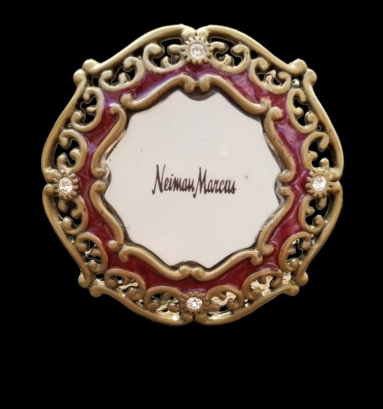 JAY STRONGWATER MINI PICTURE FRAME WITH CLIP/ STAND BACK JAY STRONGWATER MINI PICTURE FRAME WITH CLIP/ STAND BACK
