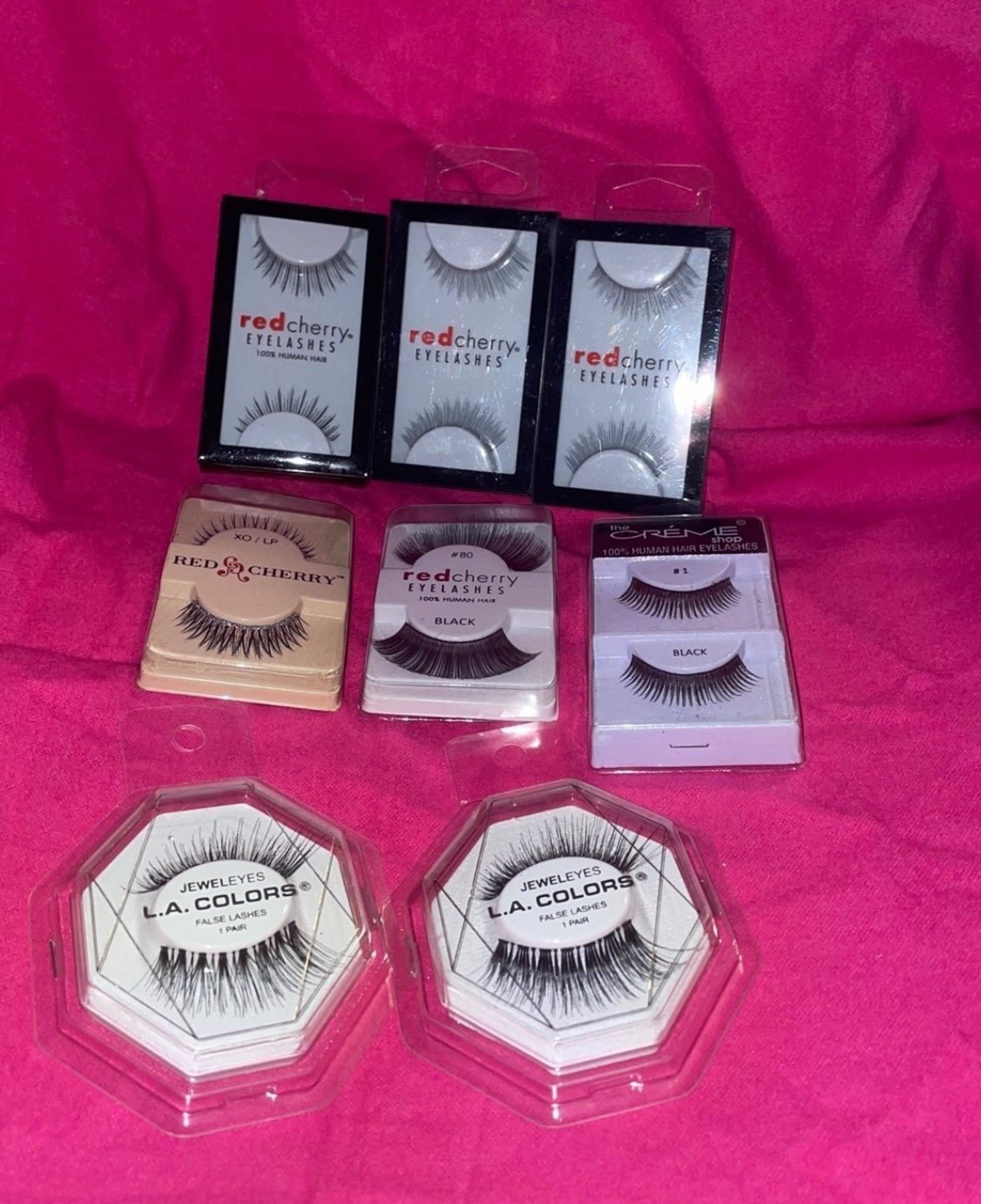Beauty Eye Lash Bundle LOT of (8) Sets
