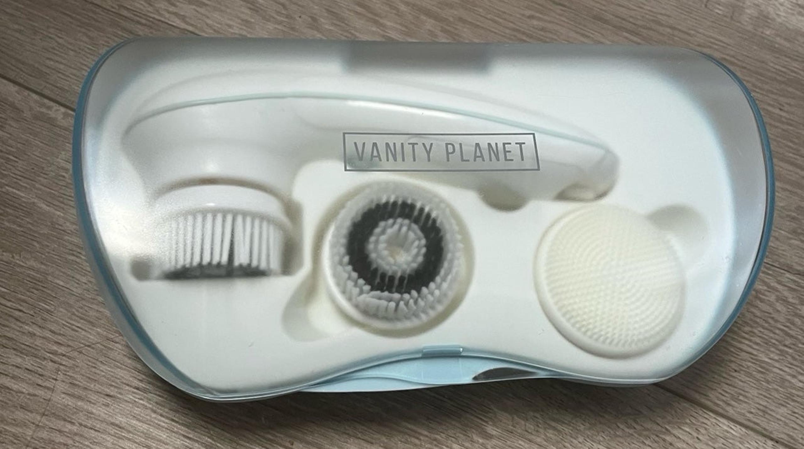Vanity Planet Cordless Electric Facial Brush Set  NEW