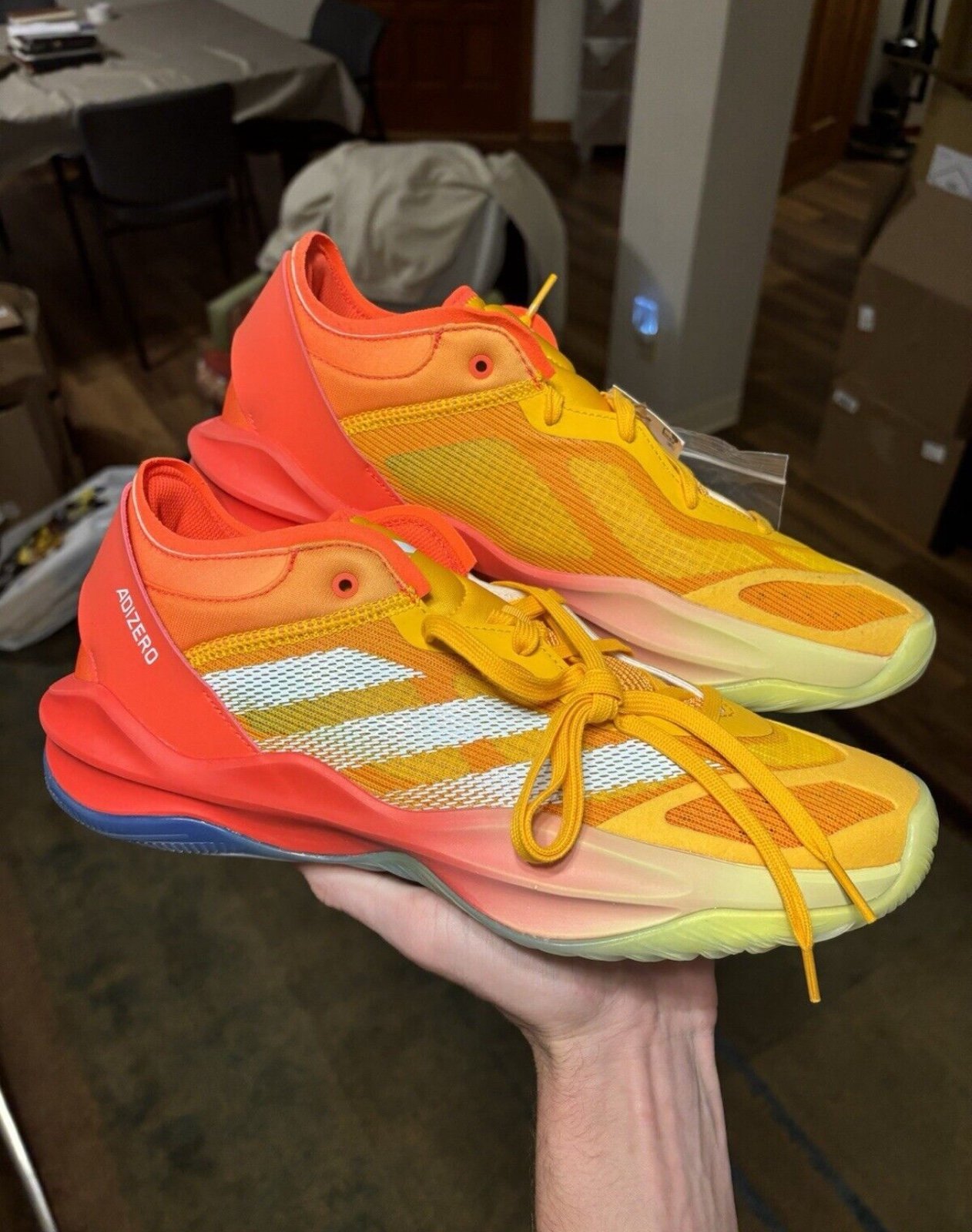 Adidas Adizero Select 2.0 SMU Men’s Size 11.5 Basketball Shoes UNRELEASED!!!