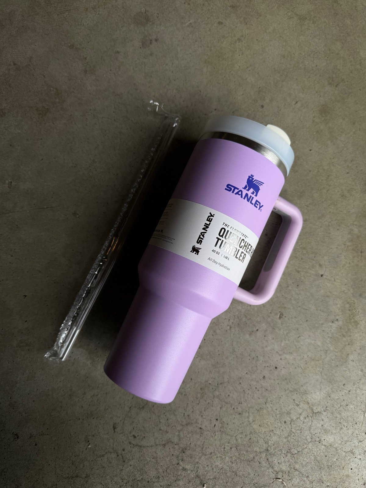 Stanley Purple 40oz tumbler mug soft matte Orchid