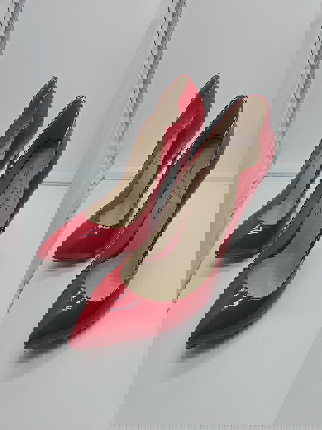 Jushee Red Heels Red Bottom Sophisticated Pointed Toe 6