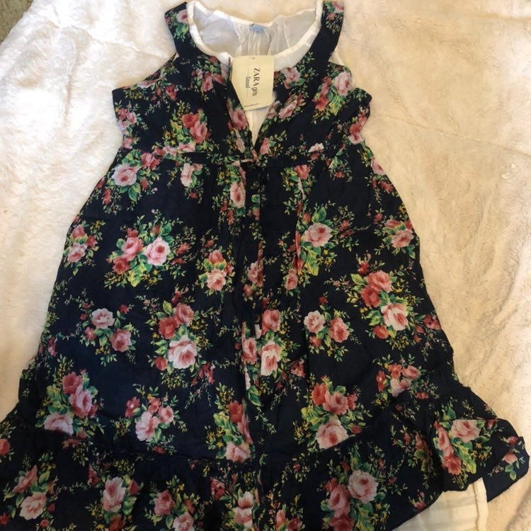Zara Kids Dress Sz 9-10 Nwt