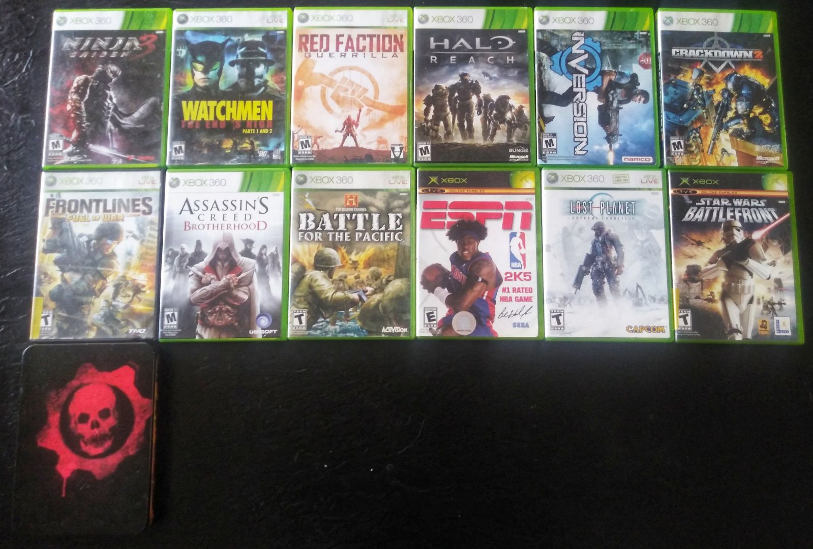 Xbox & Xbox 360 Video Games Collection W