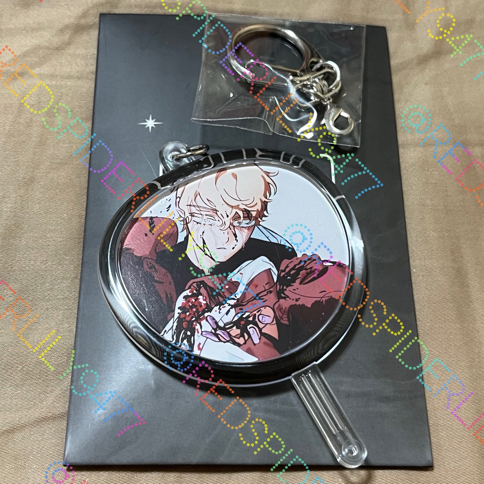Alien stage Luka Hyuna Karmic Angel keychain