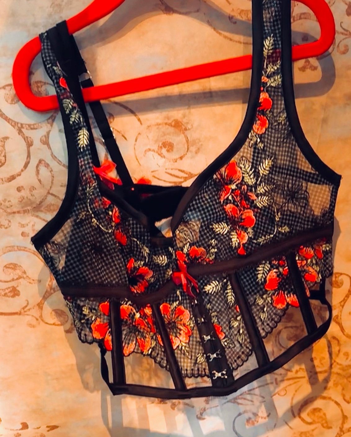 For love and lemon bustier top xs