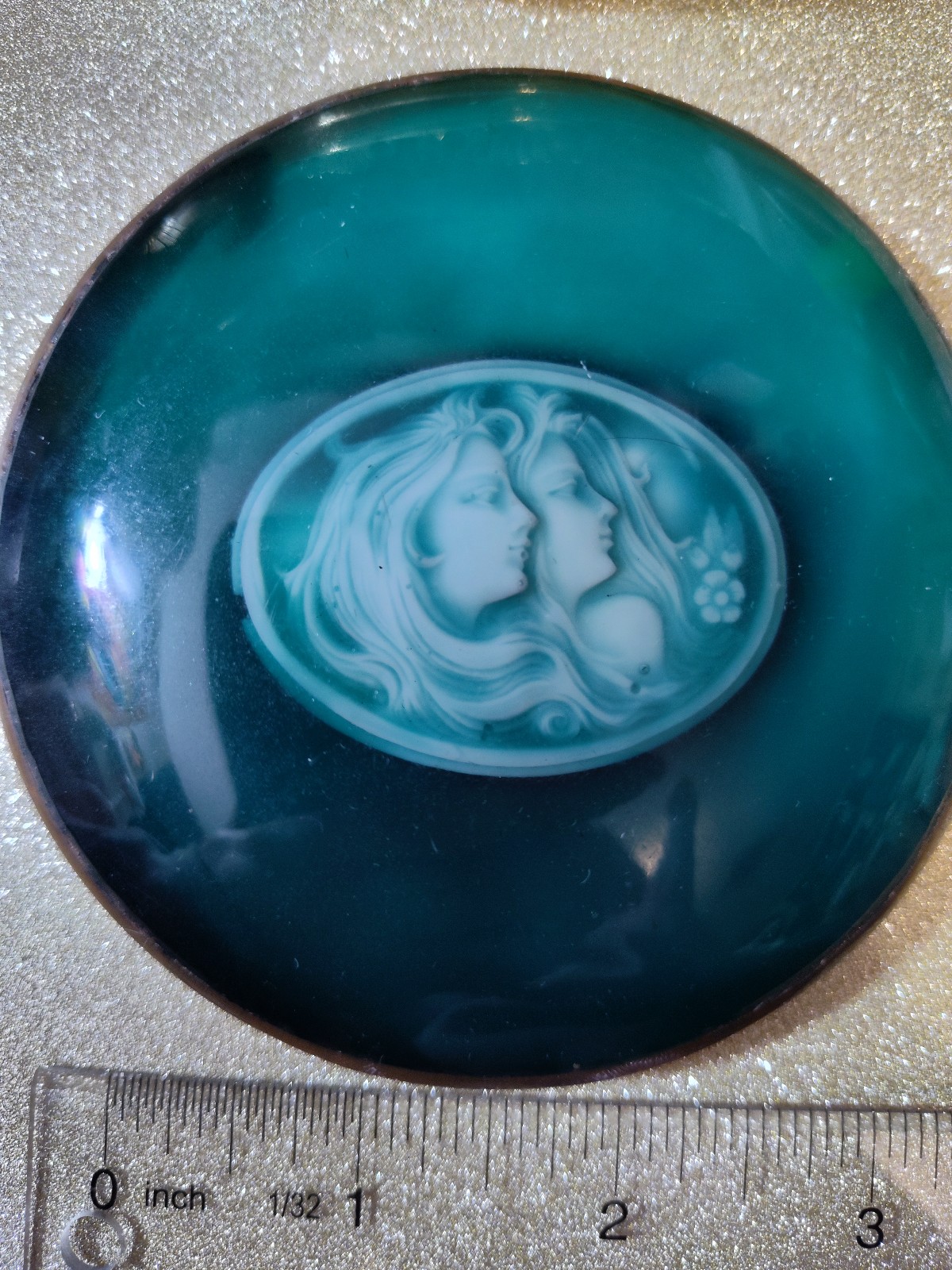 Unique vintage trinket box